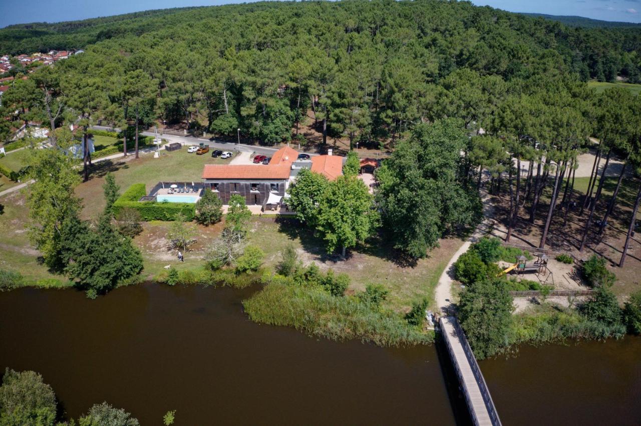 Hotel Au Bon Coin Du Lac Mimizan-Plage Kültér fotó